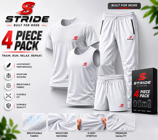 Pack of 4 Bundle | White